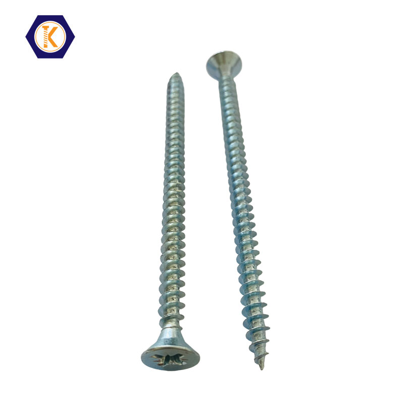 Điều gì khiến cho Ván dăm Vít Torx Đầu phẳng mạ kẽm trở thành sự lựa chọn tốt nhất để cố định gỗ bền?